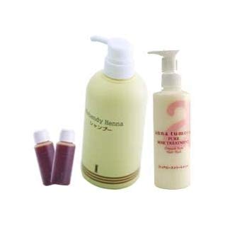 【セット】マヘンディ ヘナシャンプー500ml＋アンナトゥモール ナチュラルローズトリートメント200ml セット【20ml×2本付】 Amazon | ［セット］マヘンディ ヘナシャンプー500ml+アンナトゥモール